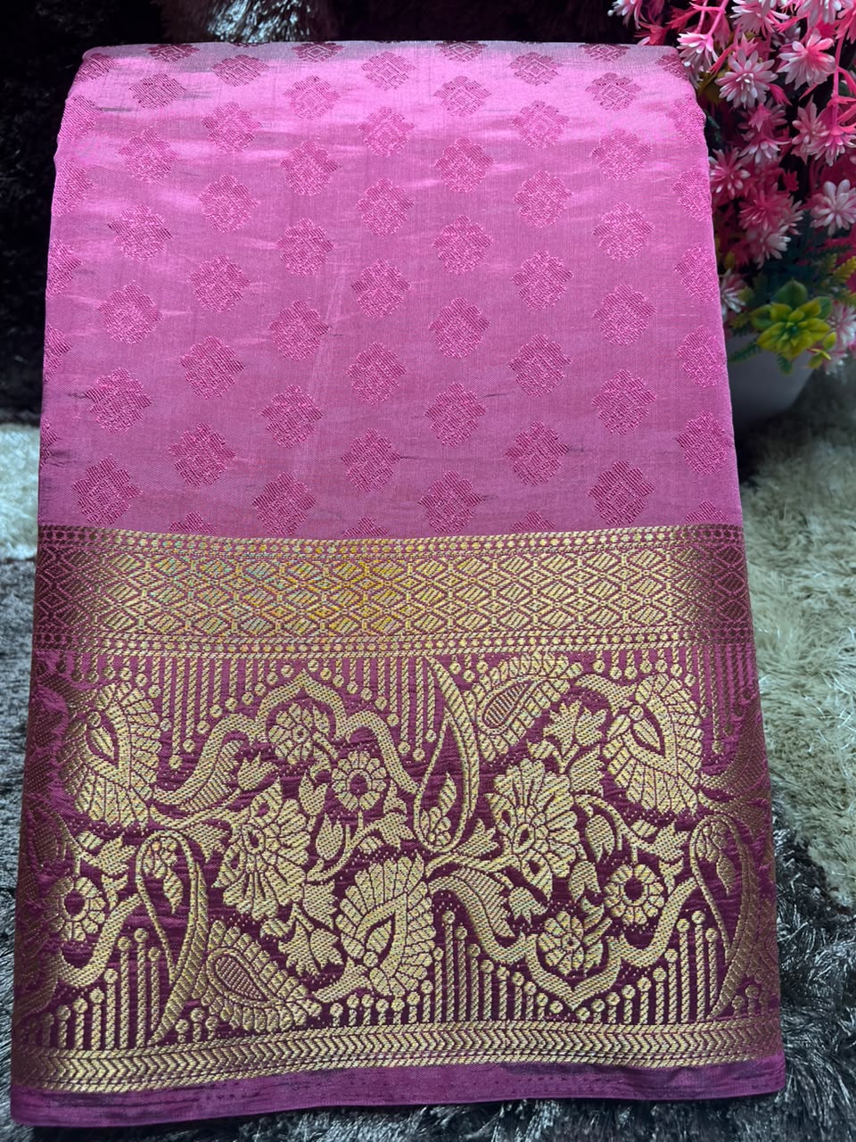 Raw Silk Saree.