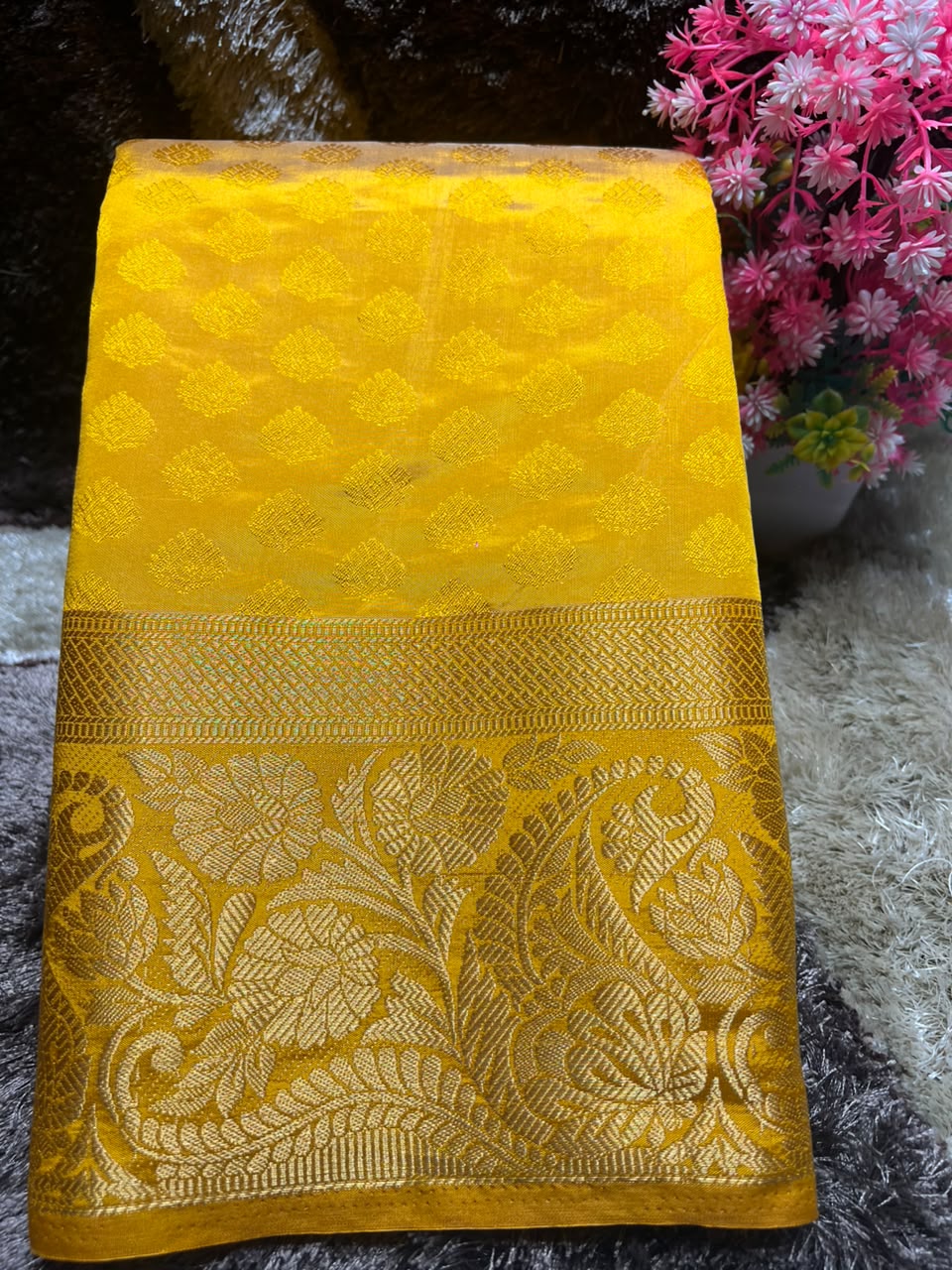 Raw Silk Saree.