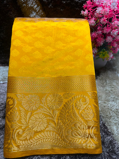 Raw Silk Saree.