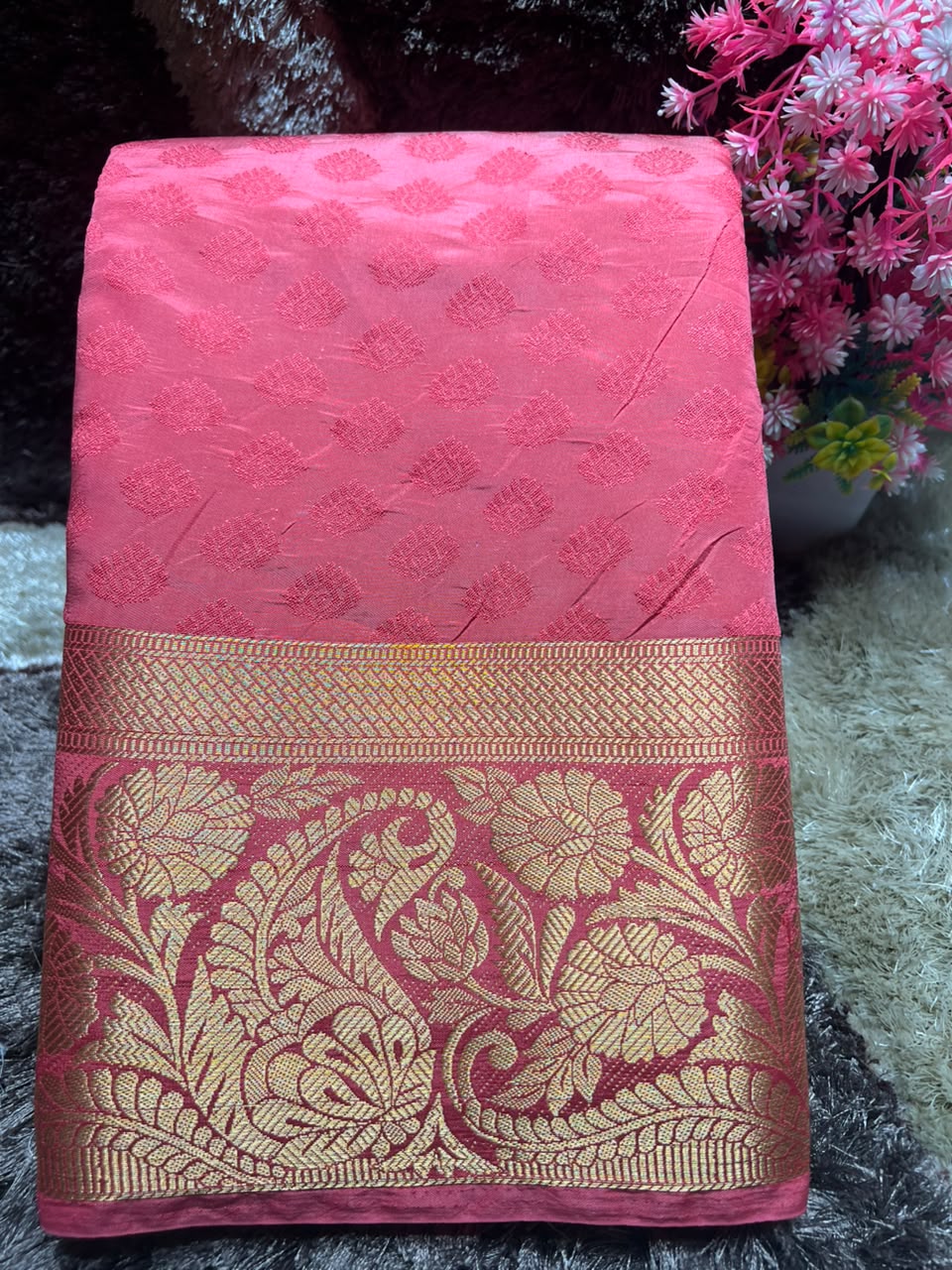 Raw Silk Saree.