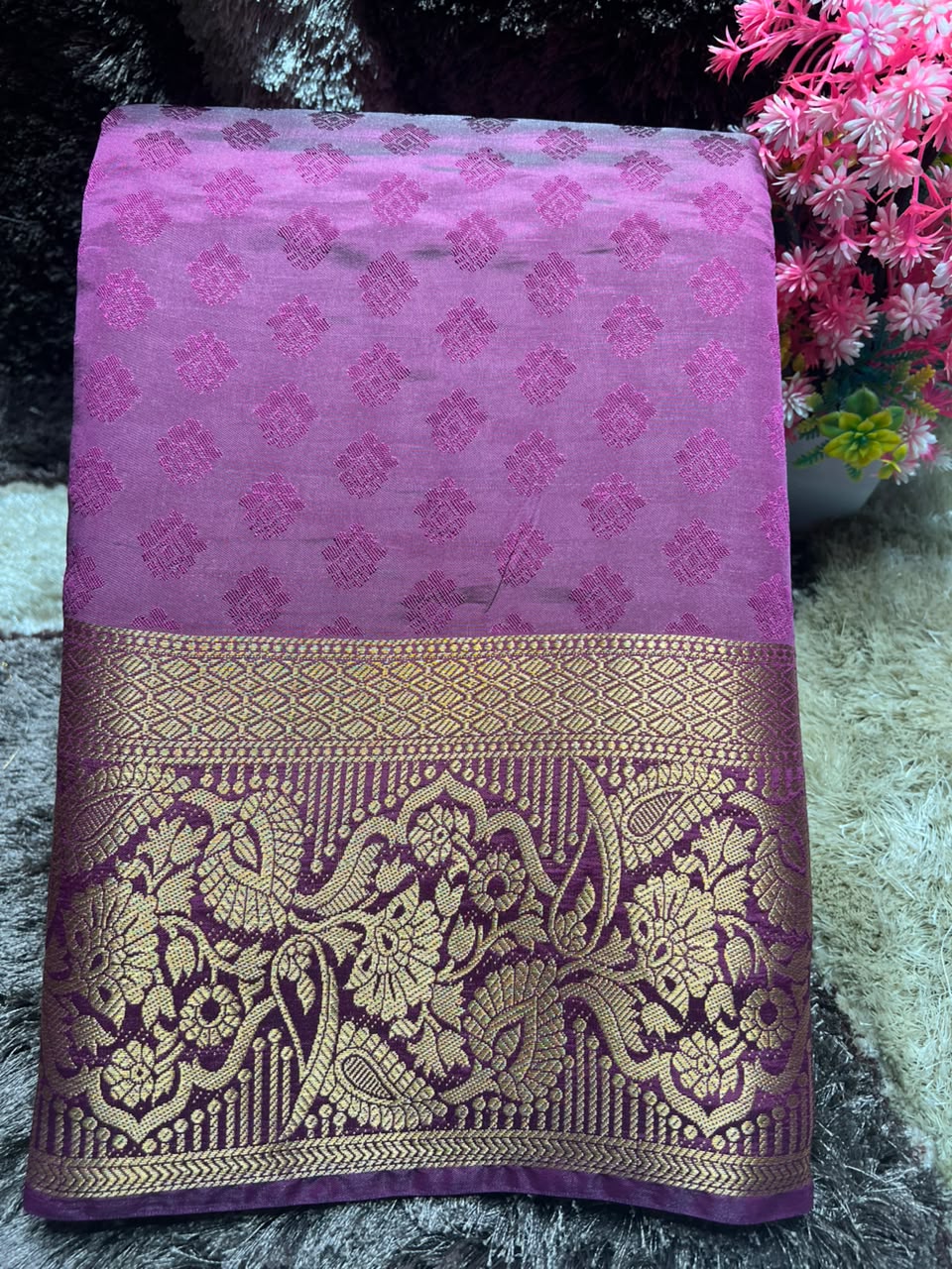 Raw Silk Saree.
