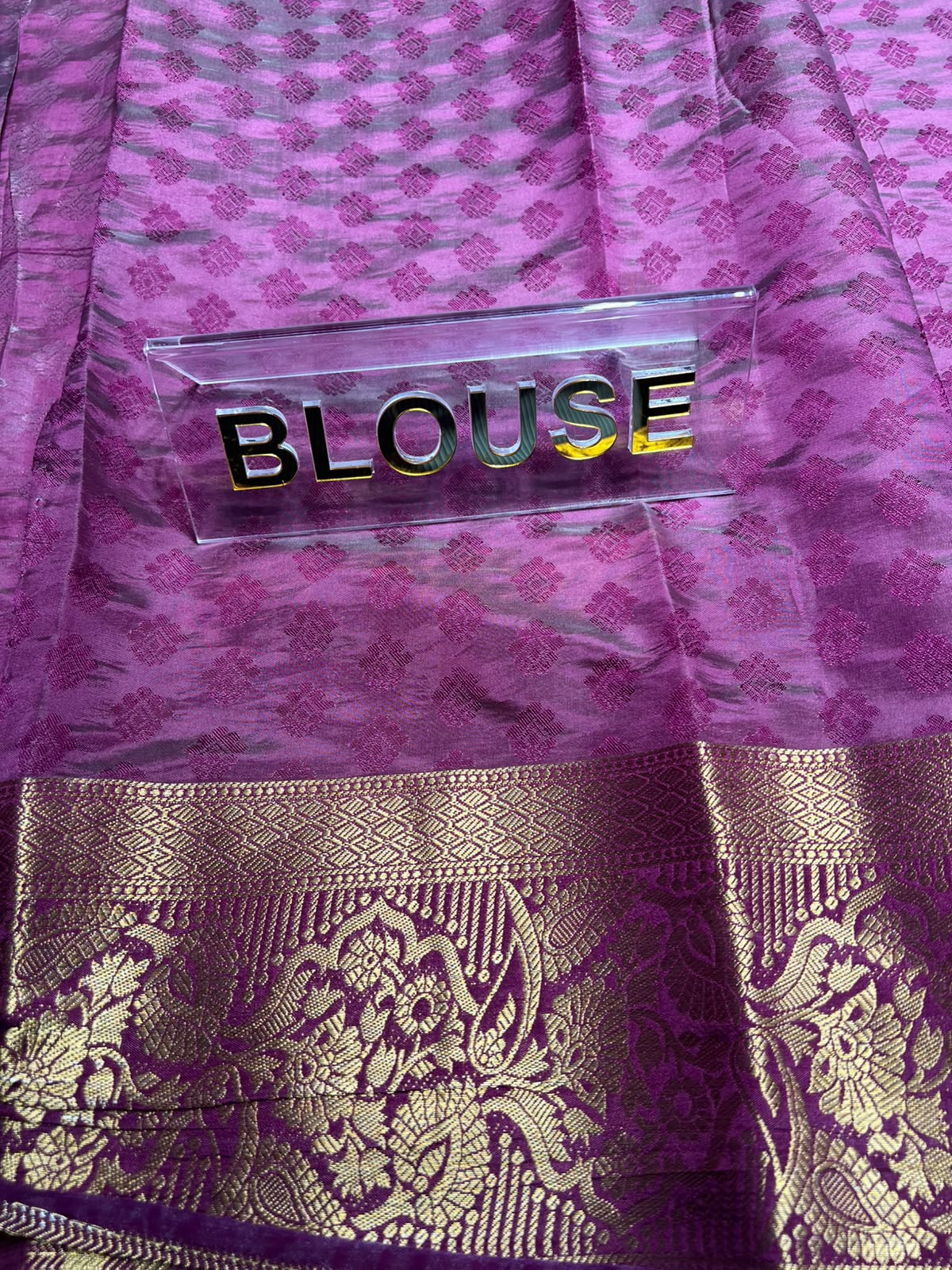 Raw Silk Saree.