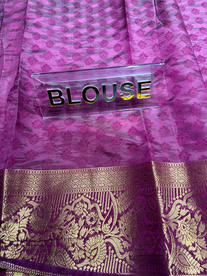 Raw Silk Saree.