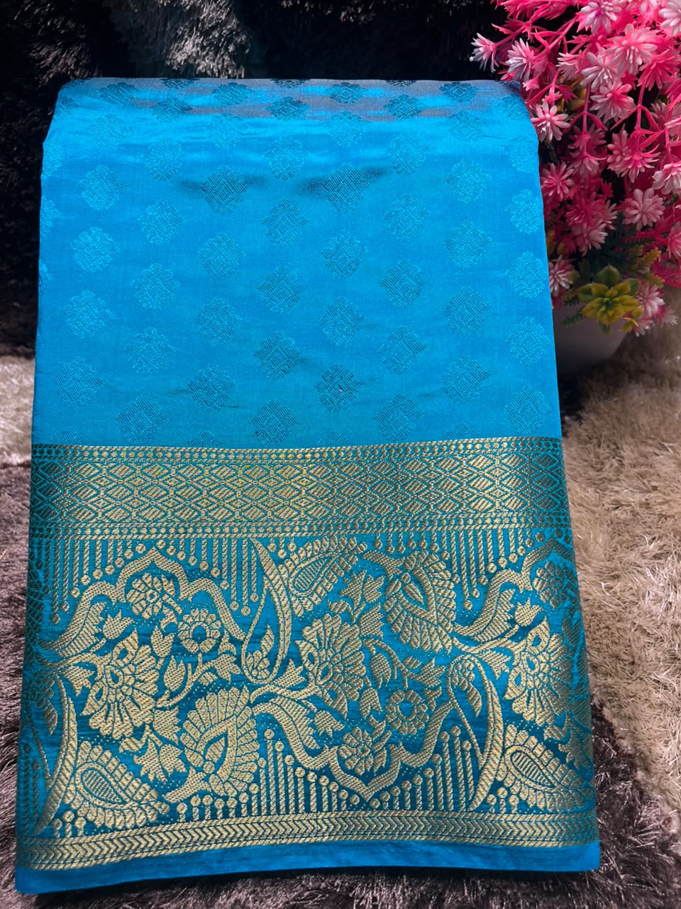 Raw Silk Saree.