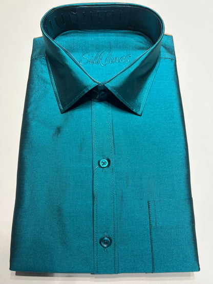 Pure Raw Silk Shirts.