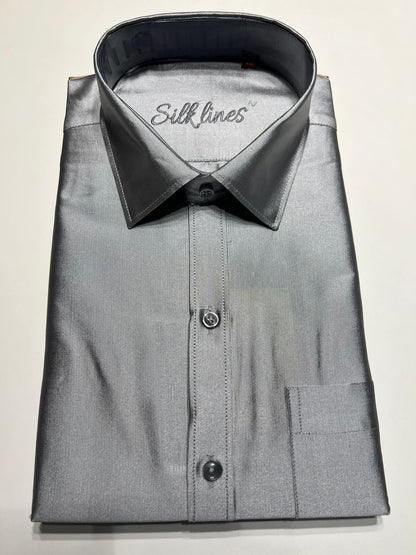 Pure Raw Silk Shirts.