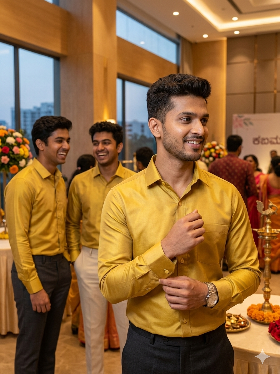 Pure Raw Silk Shirts.