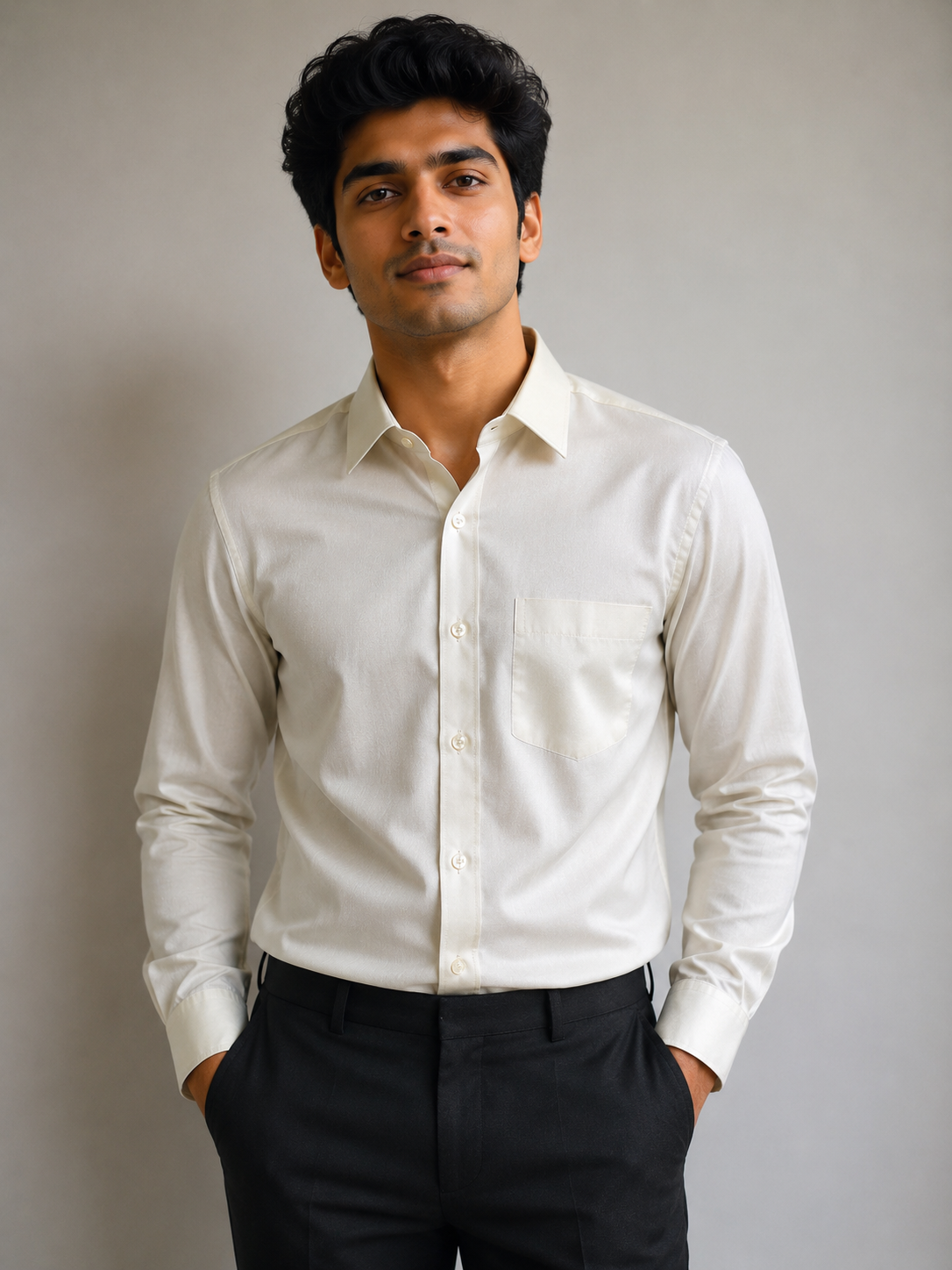 Pure Raw Silk Shirts.