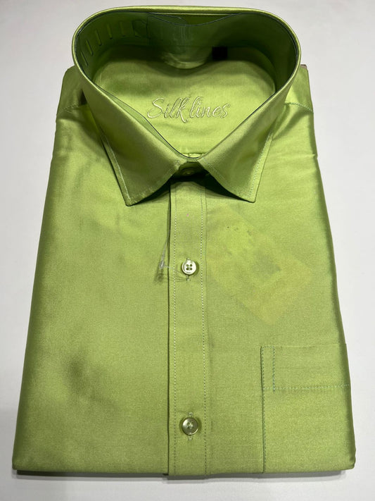 Pure Raw Silk Shirts.