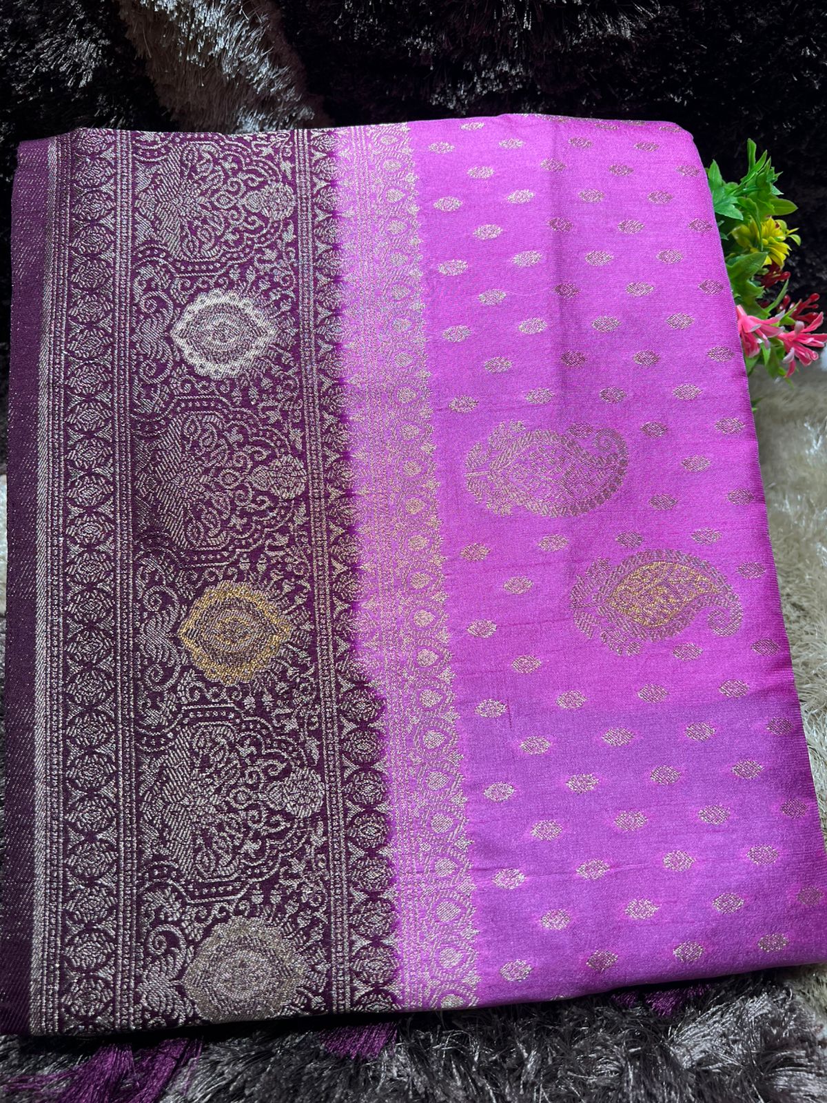 Raw Silk Saree.