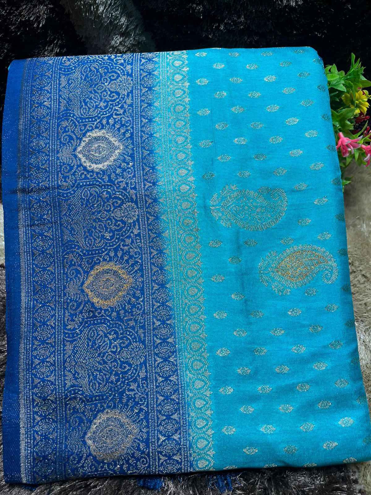 Raw Silk Saree.