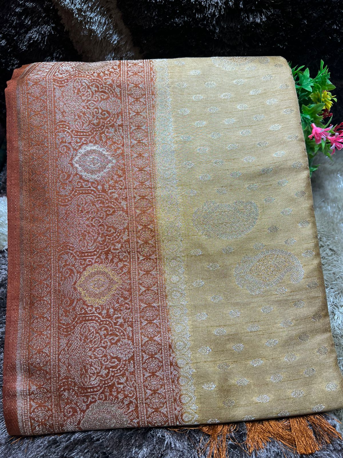 Raw Silk Saree.