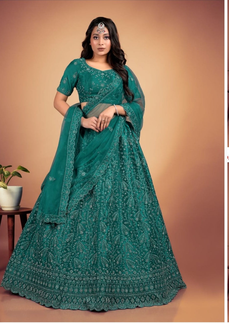 Latest Semi Stitched Lehenga Choli With Dupatta