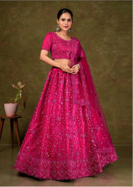 Latest Semi Stitched Lehenga Choli With Dupatta