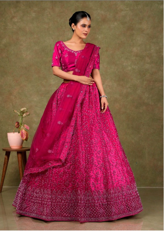 Latest Semi Stitched Lehenga Choli With Dupatta