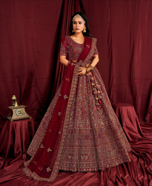 New Heavy Bridal Lehenga Designs