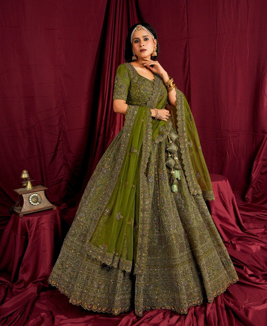New Heavy Bridal Lehenga Designs