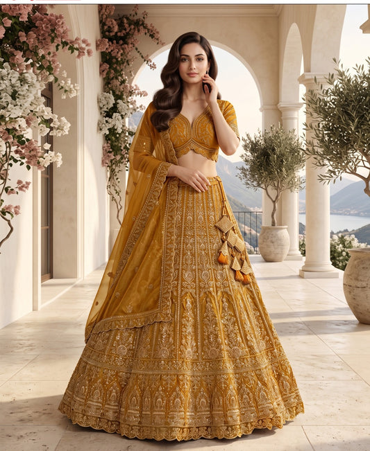 New Heavy Bridal Lehenga Designs