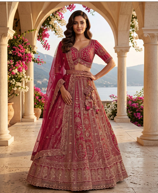 New Heavy Bridal Lehenga Designs