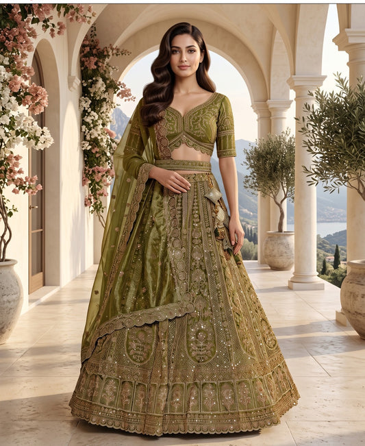 New Heavy Bridal Lehenga Designs