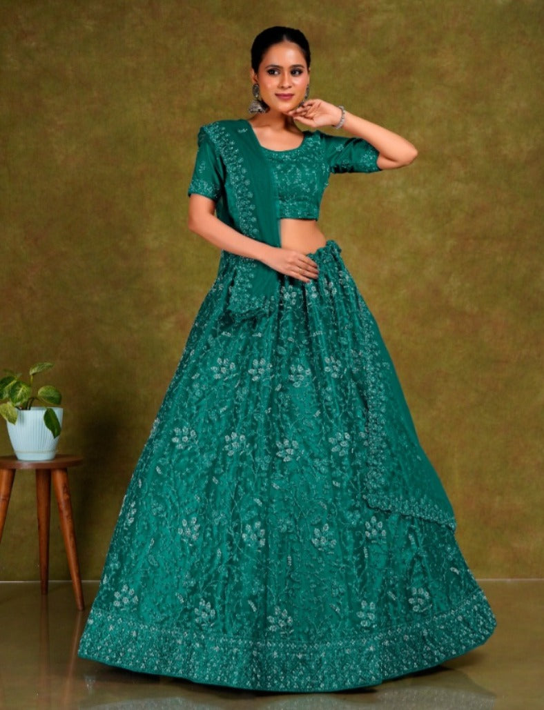 Latest Semi Stitched Lehenga Choli With Dupatta