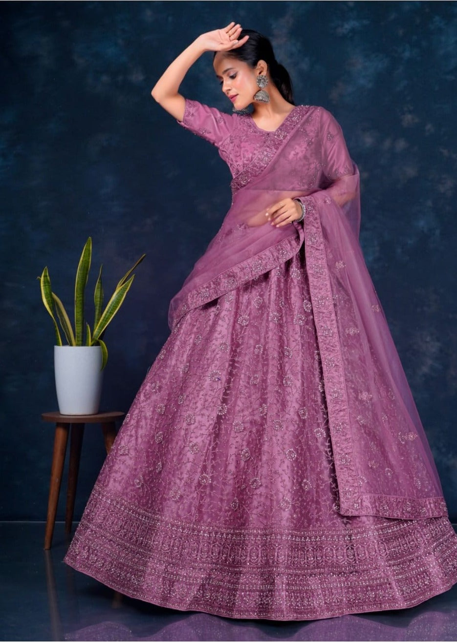 Latest Semi Stitched Lehenga Choli With Dupatta