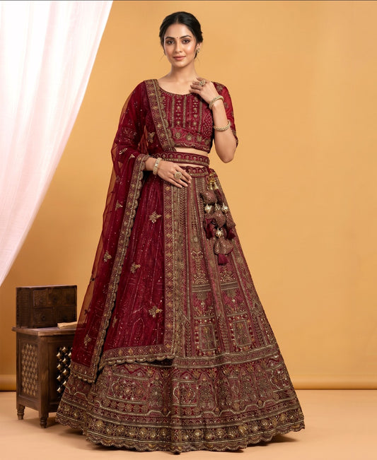 New Heavy Bridal Lehenga Designs