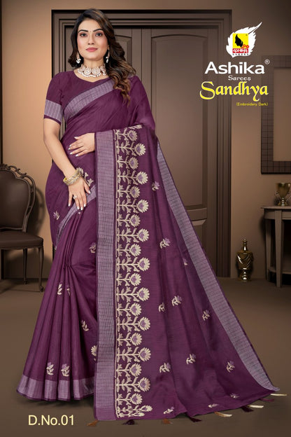 Pure Cotton Silk Saree.