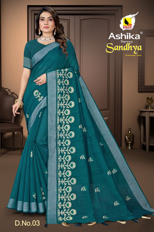 Pure Cotton Silk Saree.