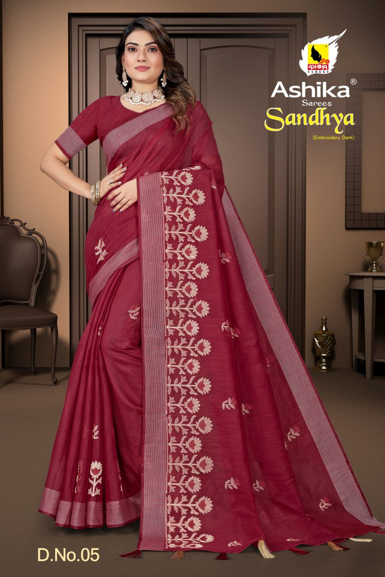 Pure Cotton Silk Saree.