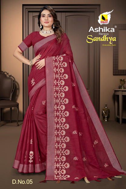 Pure Cotton Silk Saree.
