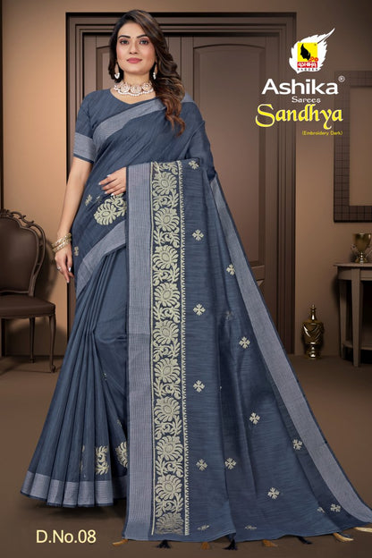 Pure Cotton Silk Saree.