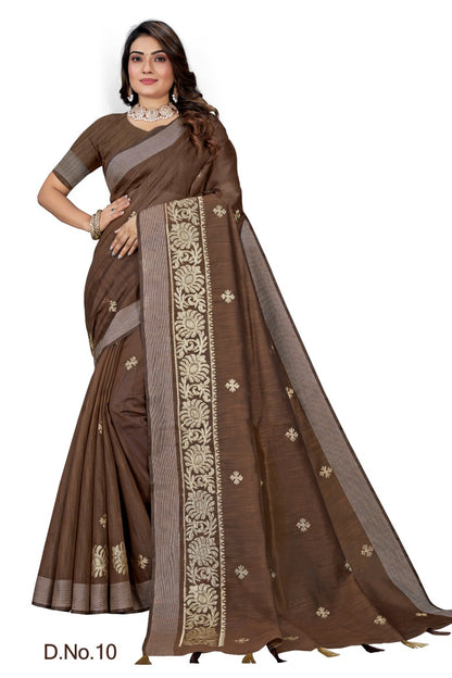Pure Cotton Silk Saree.