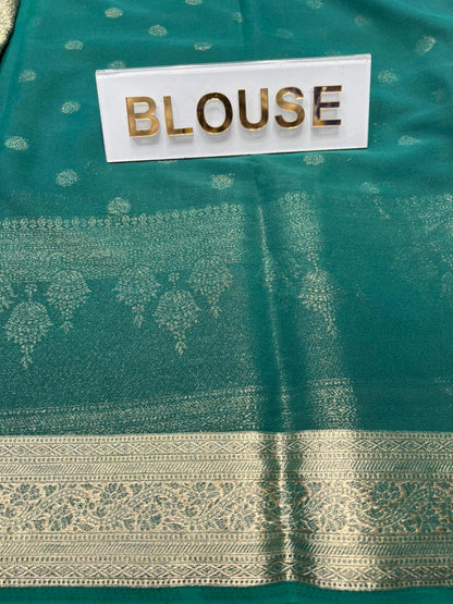 Artificial / Mix Crape Sarees
