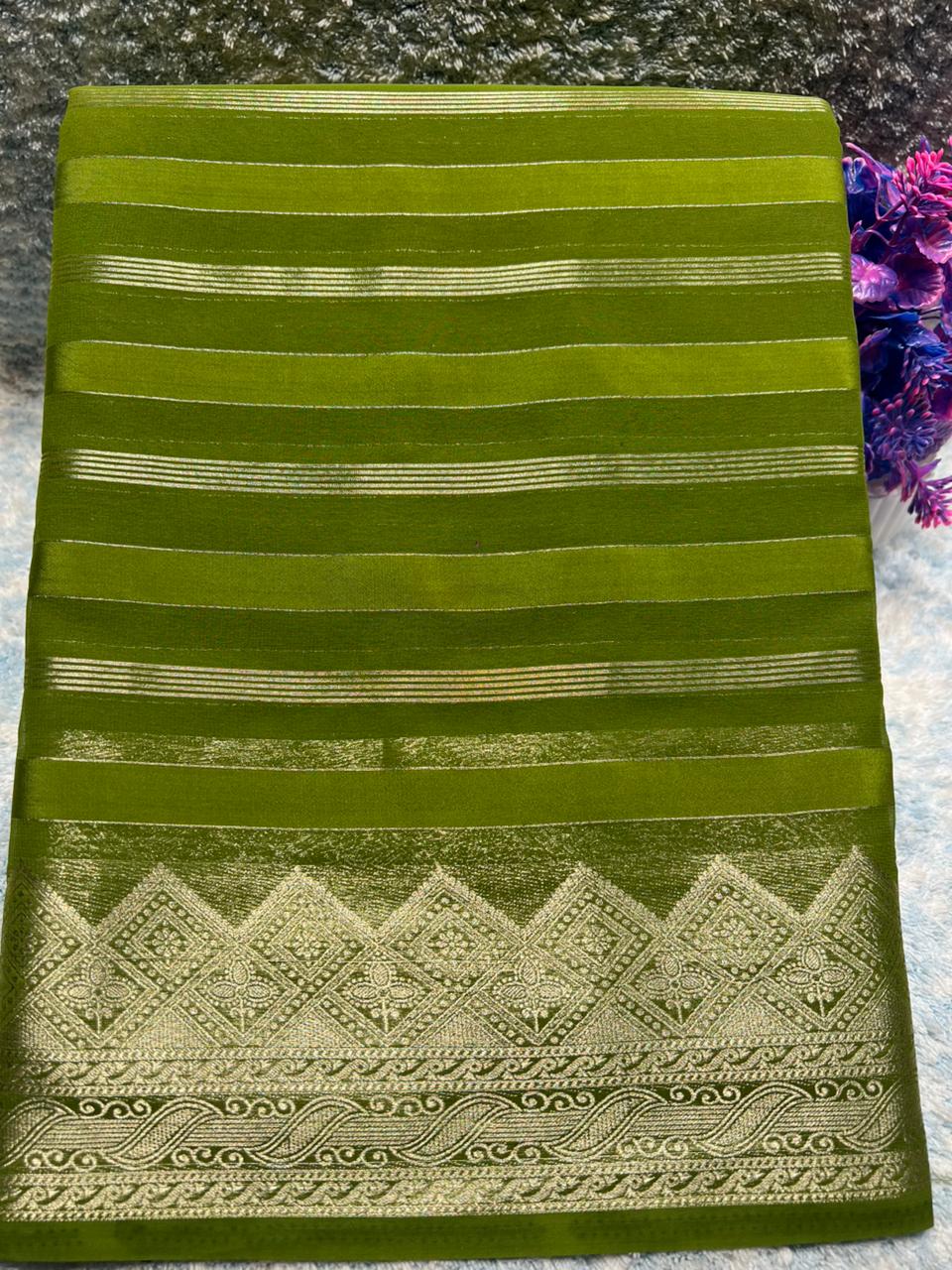Artificial / Mix Crape Sarees