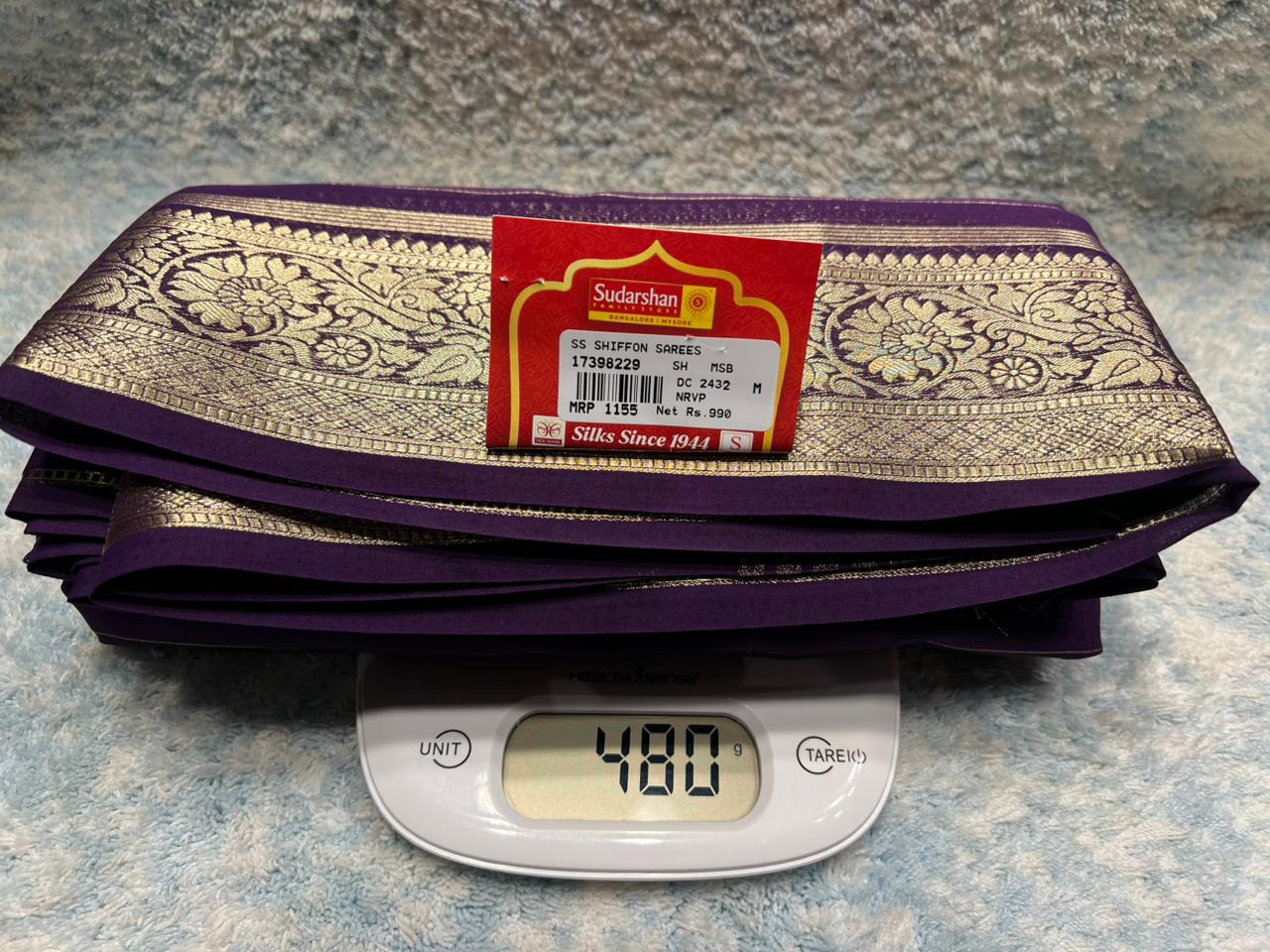 Artificial / Mix Crape Sarees