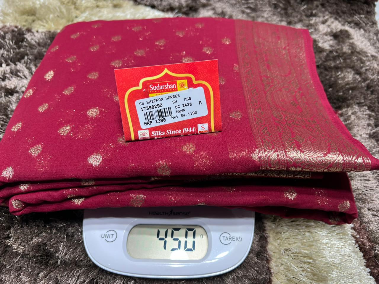 Artificial / Mix Crape Sarees