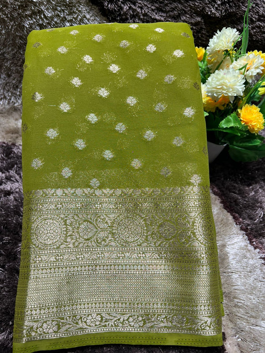 Artificial / Mix Crape Sarees