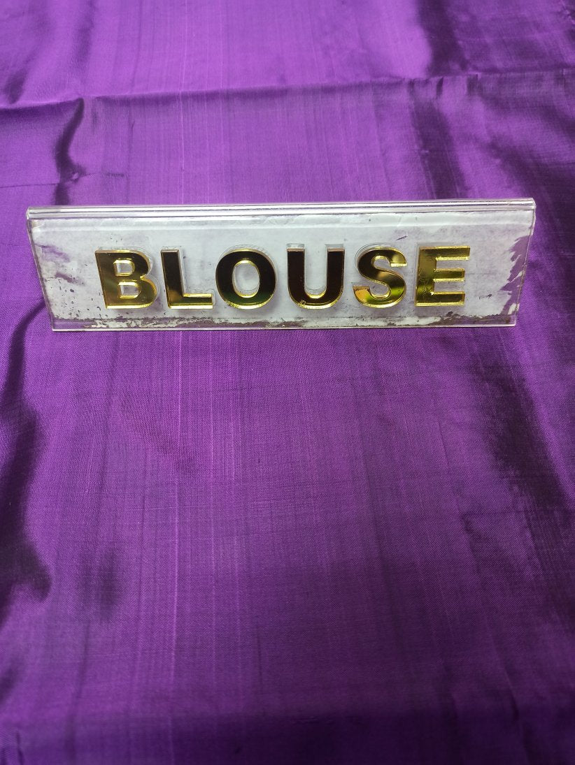 Pure Kanchipuram Silk Saree.