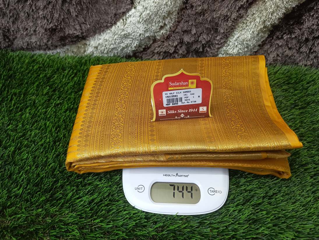 Pure Kanchipuram Silk Saree.