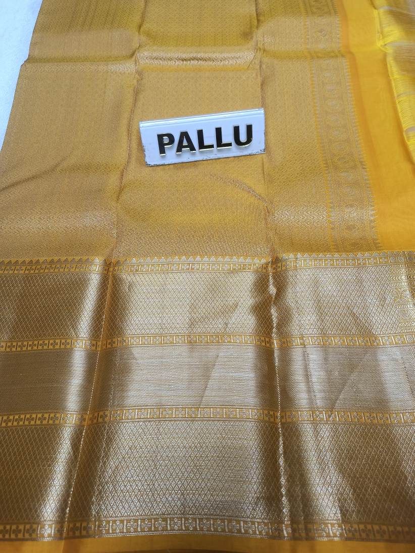 Pure Kanchipuram Silk Saree.