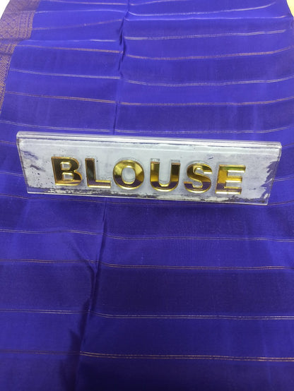 Pure Kanchipuram Silk Saree.