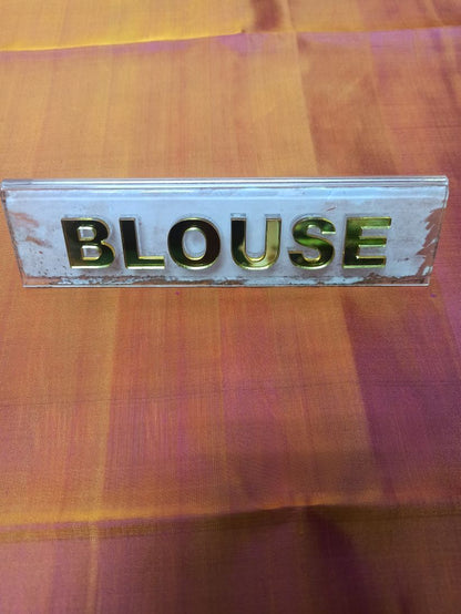 Pure Kanchipuram Silk Saree.