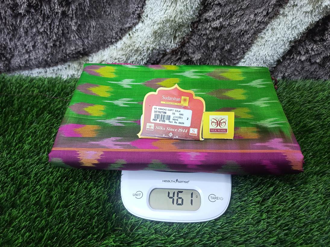 Pure Kanchipuram Silk Saree.