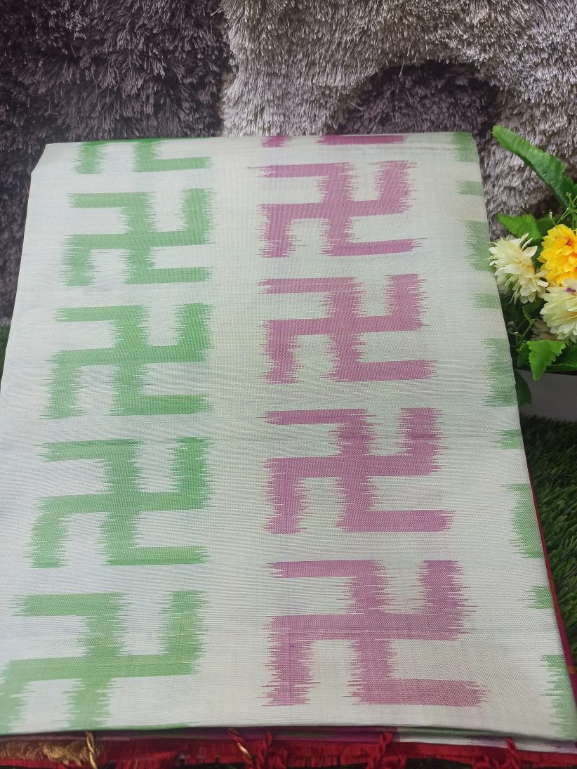 Pure Kanchipuram Silk Saree.