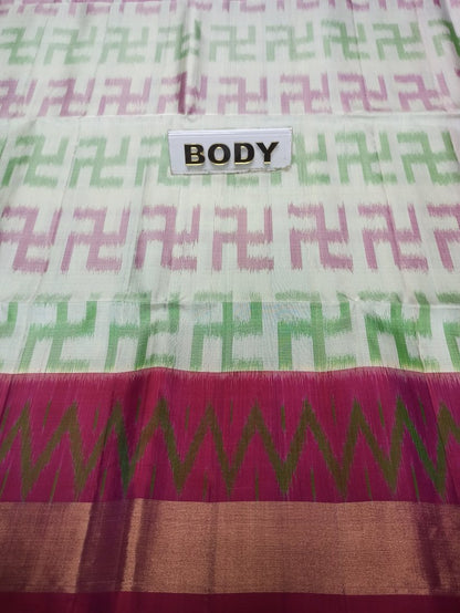 Pure Kanchipuram Silk Saree.