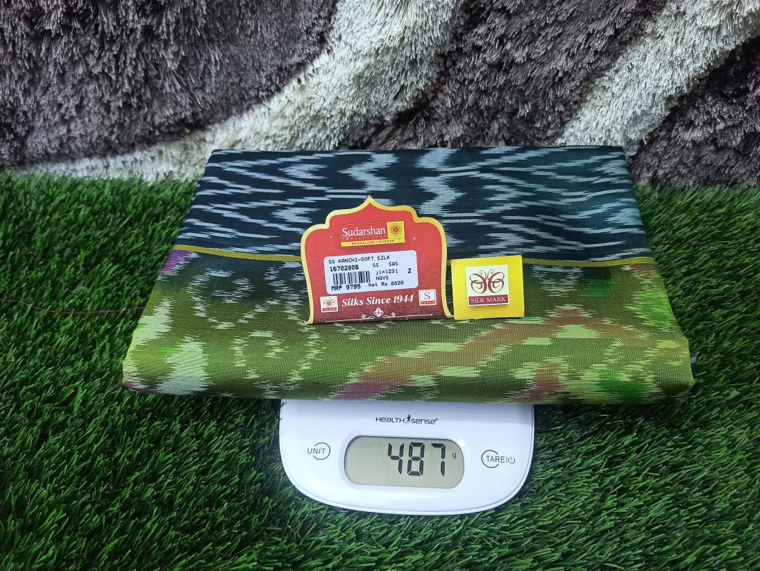 Pure Kanchipuram Silk Saree.