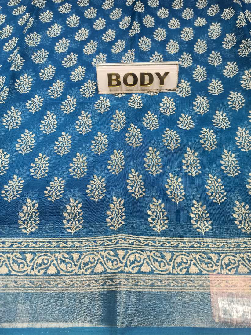 Pure Cotton Silk Saree.