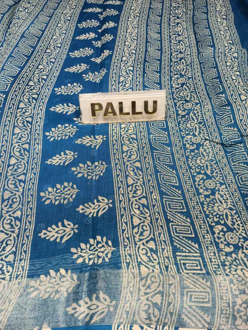 Pure Cotton Silk Saree.