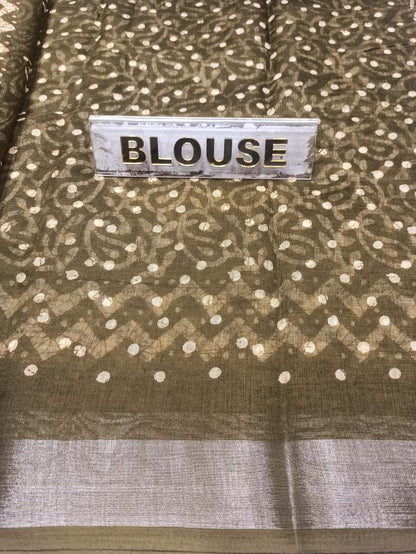 Pure Cotton Silk Saree.